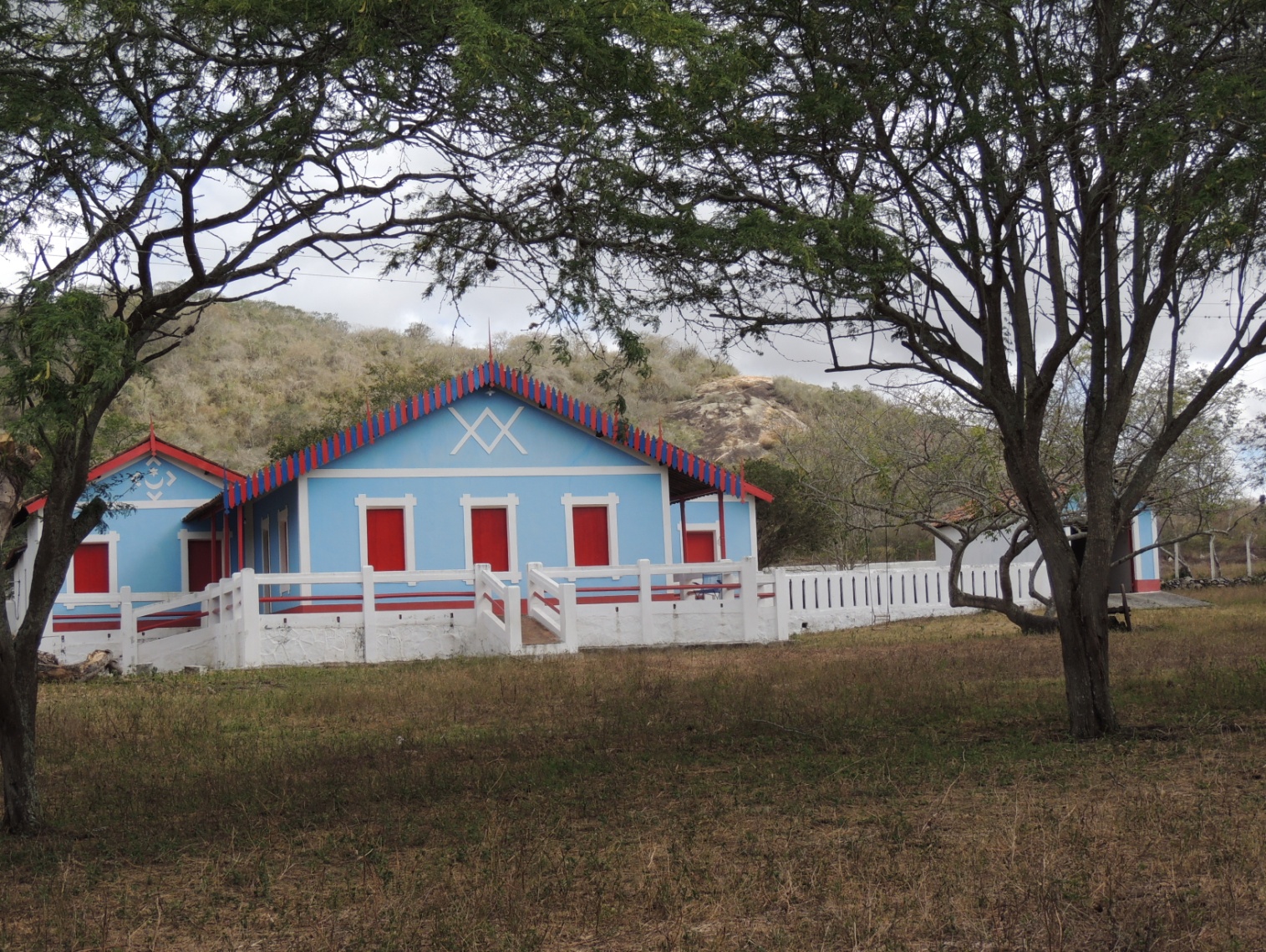 Foto da Casa Grande com frontispício AV